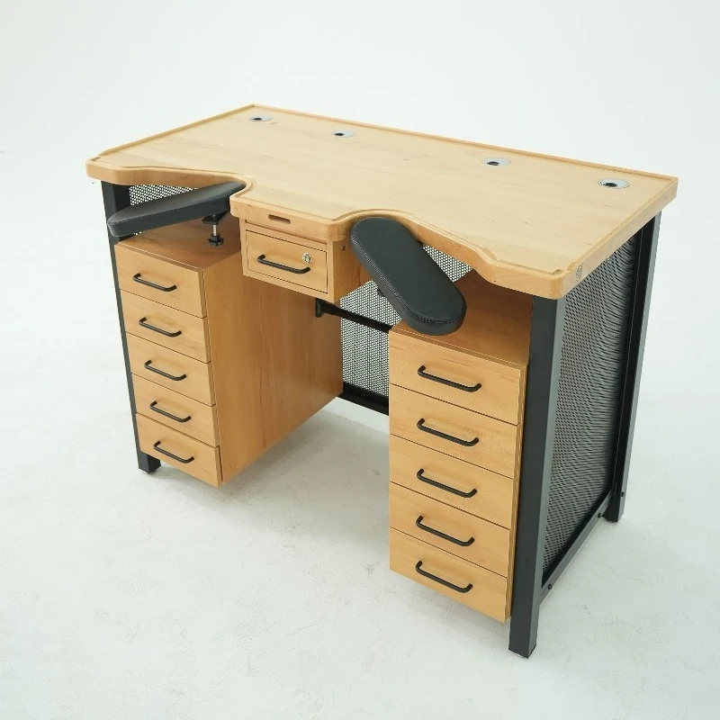 Watch maker watch repair table special watch repair table precision workbench beech clock table