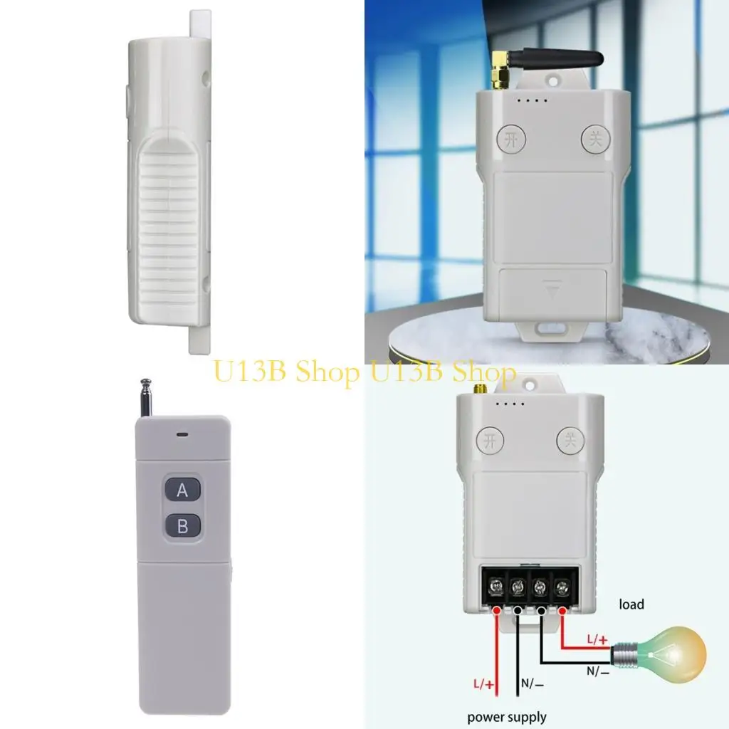 U13B Universal Remote Control 433MHz 315MHz 3000M RF 수신기 송신기 무선 RF
