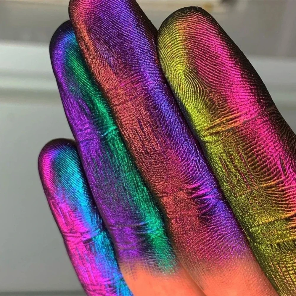 Chameleon Eyeshadow High Pigmented Multi Chrome Metallic Eye Shadow Pallete Eye Glitter Eye Shadow Shimmer Gradient Cosmetic New