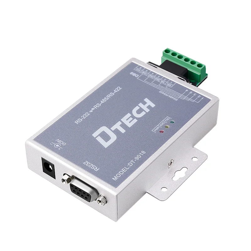 Dtech Factory Price Industrial converter series Support OEM ODM Active RS232 to RS485 RS422 Converter