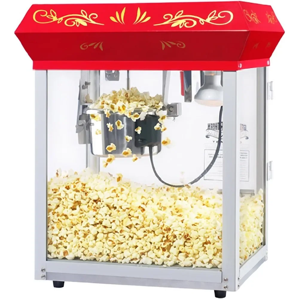 Popcorn Machine, 4 Ounces Alloy Steel 17.1