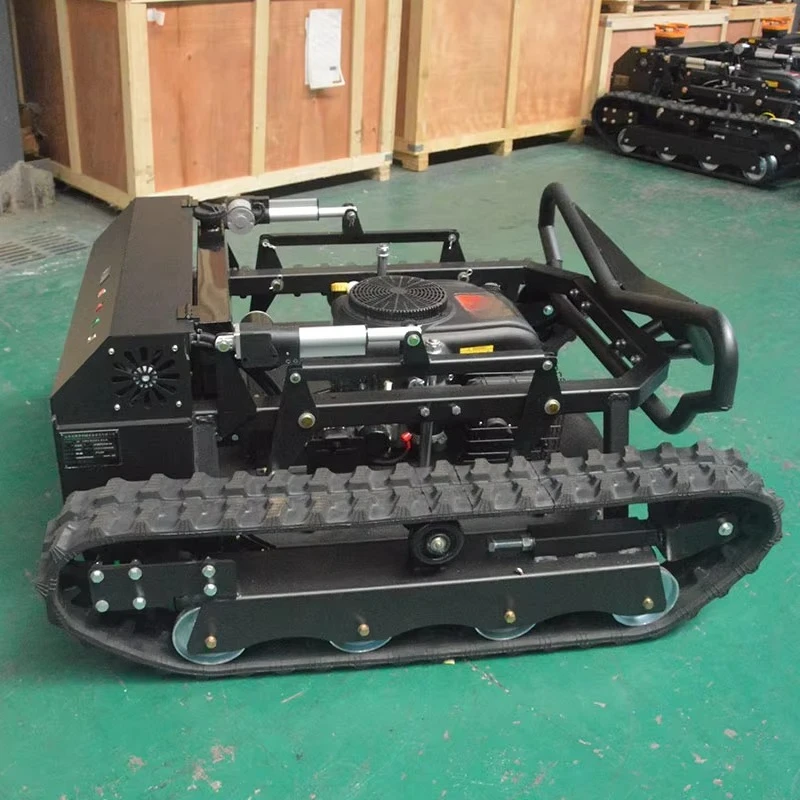 High Quality Wholesale 4-Stroke Cordless DIY Industrial Remote Control Lawn Mower 90cm Cutting Width for Large Area Operation