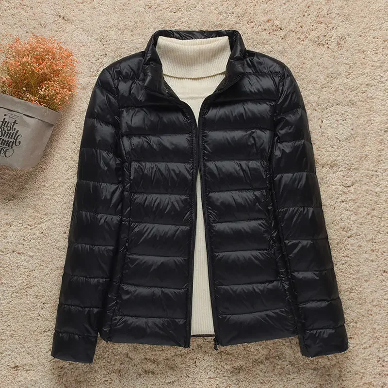 Duck Down Jacket Women Ultra Light Down Jacket All Season Feather Jacket Plus Women Overcoat Windbreaker Coats Down Coats