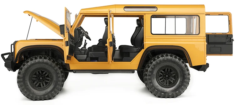 Plastikowa symulacja 324/313mm 5 drzwi Monocoque obudowa samochodu dla 1/10 zdalnie sterowany samochód gąsienicowy Traxxas TRX4 Defender RD110 Wagon