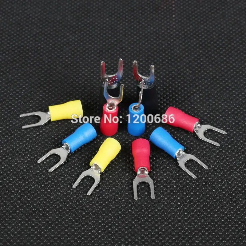 

3.2mm Fork Spade SV2-3 Cold pressed terminals Fork Spade Insulated Terminal