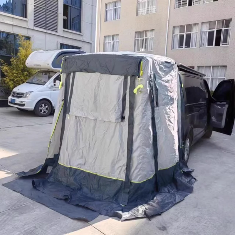 Self-driving outdoor camping tent camping RV SUV extended car tail tent side tent canopy shower shade