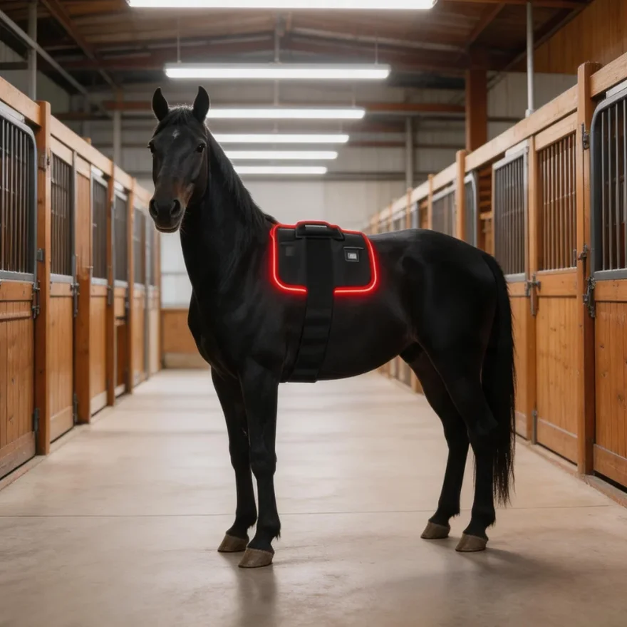 Horse Pain Relief LED Red Light Near Infrared Pet Pad Machine Horse Back Therapy
