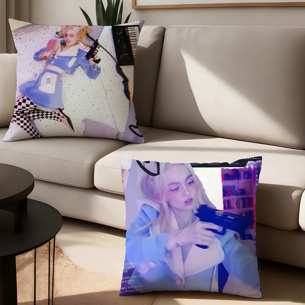 

Singer Grimes Artificial Angels Pillow Case Office Cushions Suitable For Sofa Car Bedroom Decorative Cushion Cover