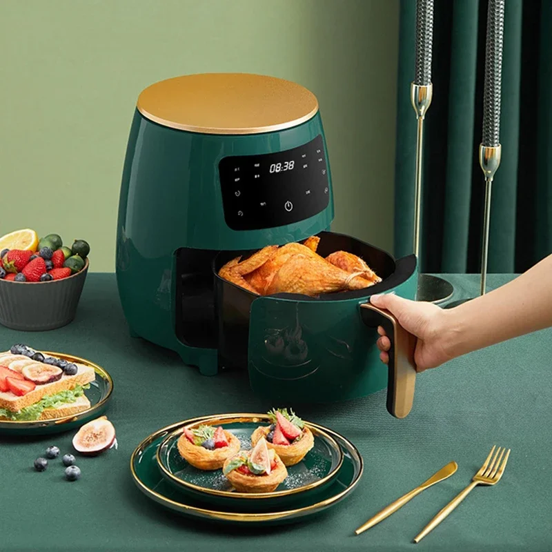 para fritadeira multifuncional de ar 6L, forno elétrico, batatas fritas sem óleo