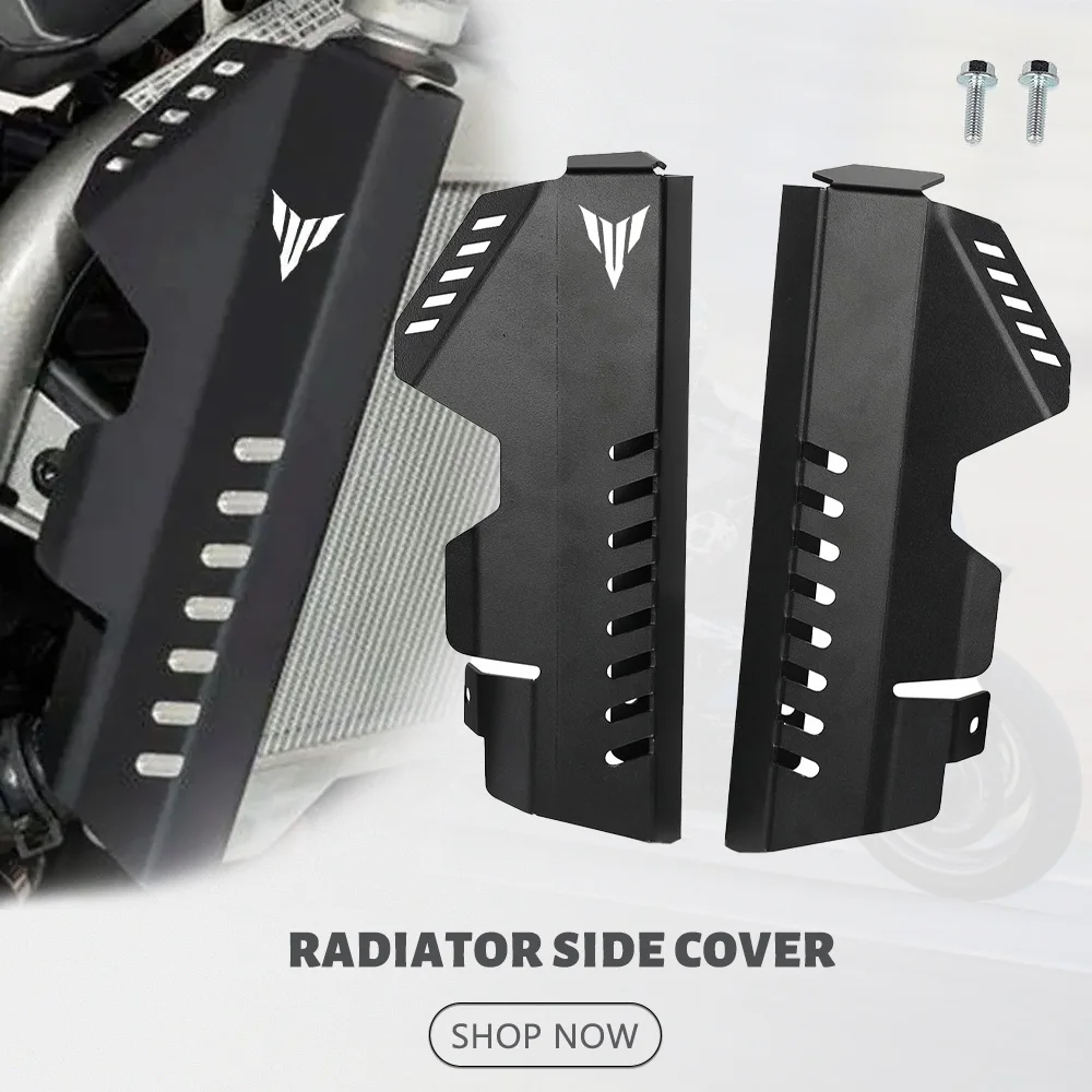 

MT07 FZ07 Motorcycle Accessories Aluminum Radiator Side Cover Parts For Yamaha MT 07 FZ 07 MT-07 FZ-07 2013 2014 2015 2016 2017