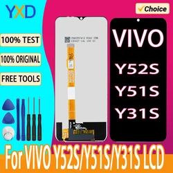 LCD Display For VIVO Y31S LCD Display Touch Screen Digitizer Assembly For VIVO Y52S Y53S Y31S IQOO Z3 U3 LCD Screen Replacement