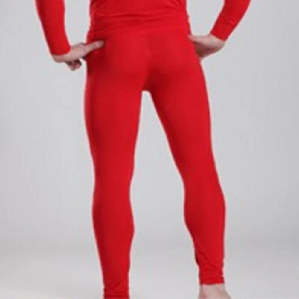 Legging Pria Bahan Sutra Es Tipis untuk Fitness Femboy, Celana Dalam Cepat Kering untuk Pria, Long Johns Ketat, Celana Bernapas, Celana Dalam Elastis