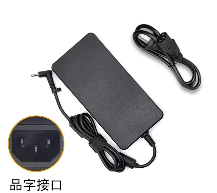 230W 19.5V 11.8A Laptop Charger AC Power Adapter TPN-LA10 for HP Omen 5 / 6 Plus . 4.5*3.0mm Blue Tip