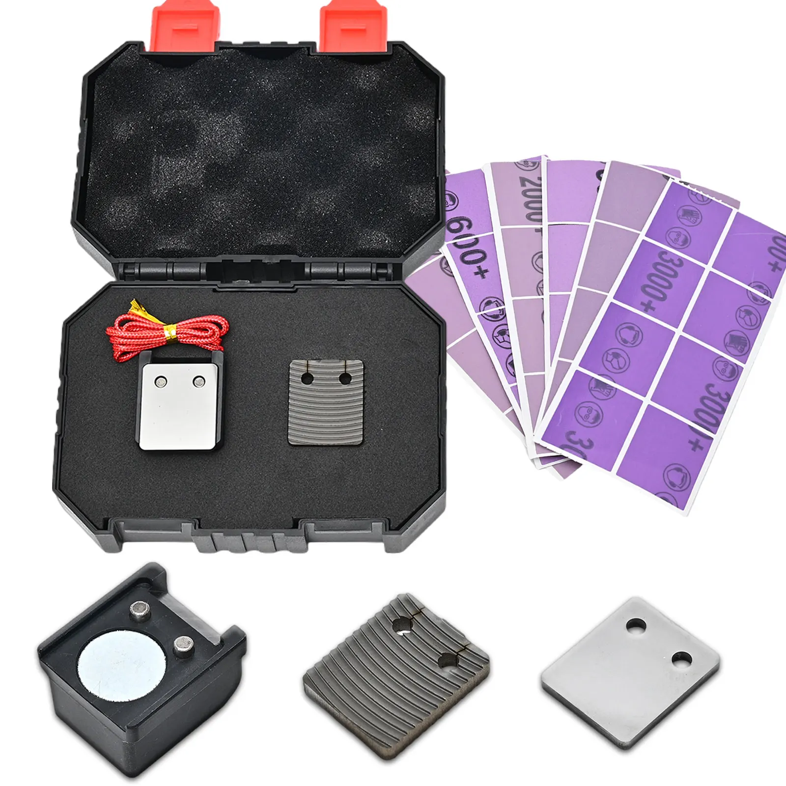 مجموعة شفرات نقطة تلميع السيارة من كربيد التنغستن لإزالة الترهل والمفاصل والبقع، صلبة للغاية لإصلاح البقع