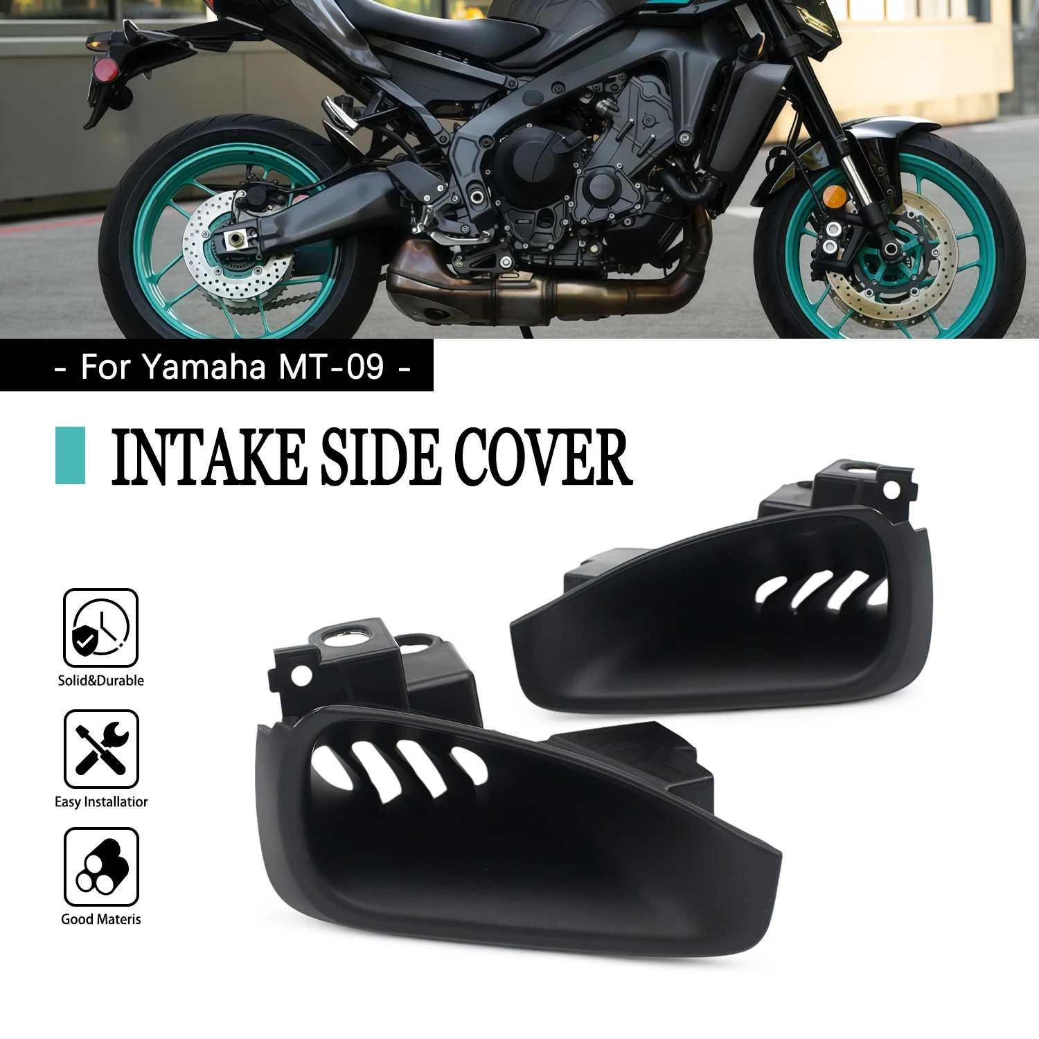 

Motorcycle For Yamaha MT-09 MT09 MT 09 SP 2021-2024 Parts Gas Tank Fairing Air Intake Side Cover Fairing Panel Bracket