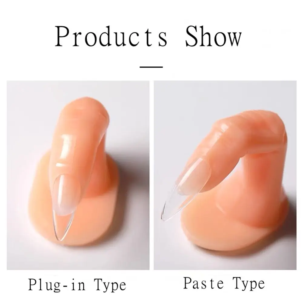 Hot Manicure Beginner False Finger Model Simulation Stand Exhibition Of Works Nail Art Training