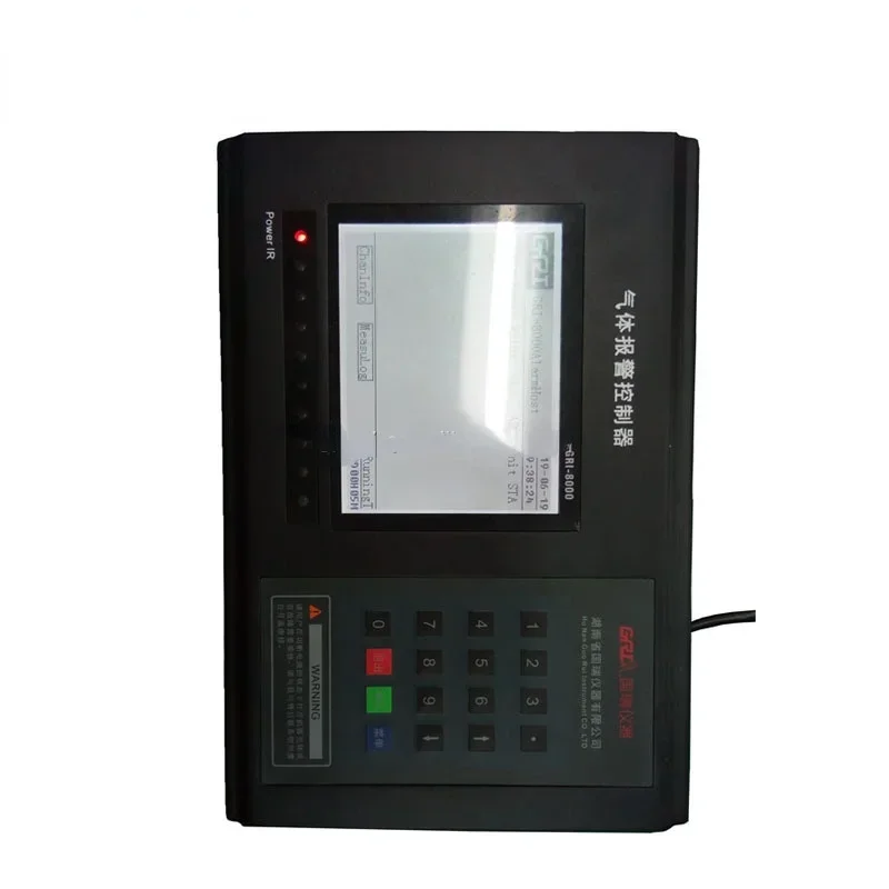 Double channel control panel gas alarm detector  with LED display and alarm