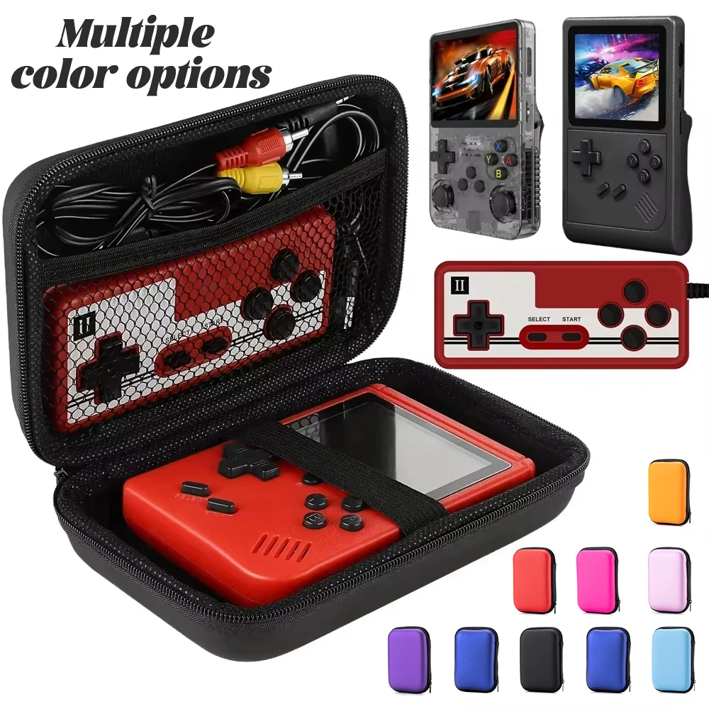 

Handheld Game Console Carrying Case For R36S/GB300/FC/RG35XX/RG35XXSP Storage Bag Retro Portable Protective Box Accessories
