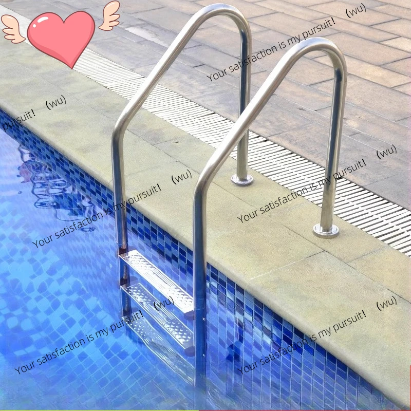 ZOCI swimming pool escalator SF304 stainless steel, pedal thickened non-slip sewer escalator