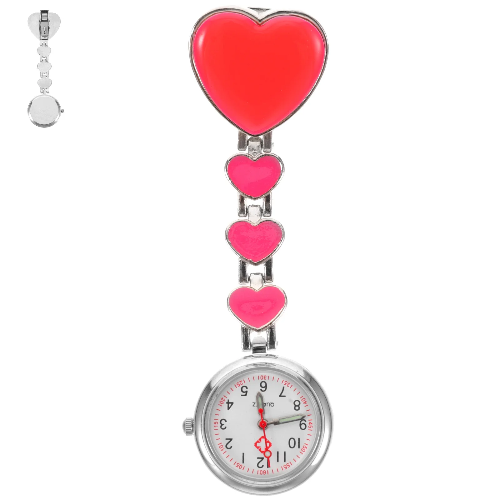 

Chest Watch Rosy Doctor Nurse Pocket Watch Creative Hanging Timepiece Fashion Personalized Gift For Hospital Clinic Decoration