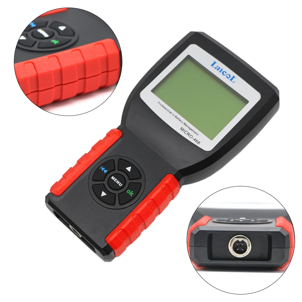 High Quality Car Battery Capacity Load Tester 12V CCA Lancol Micro-468