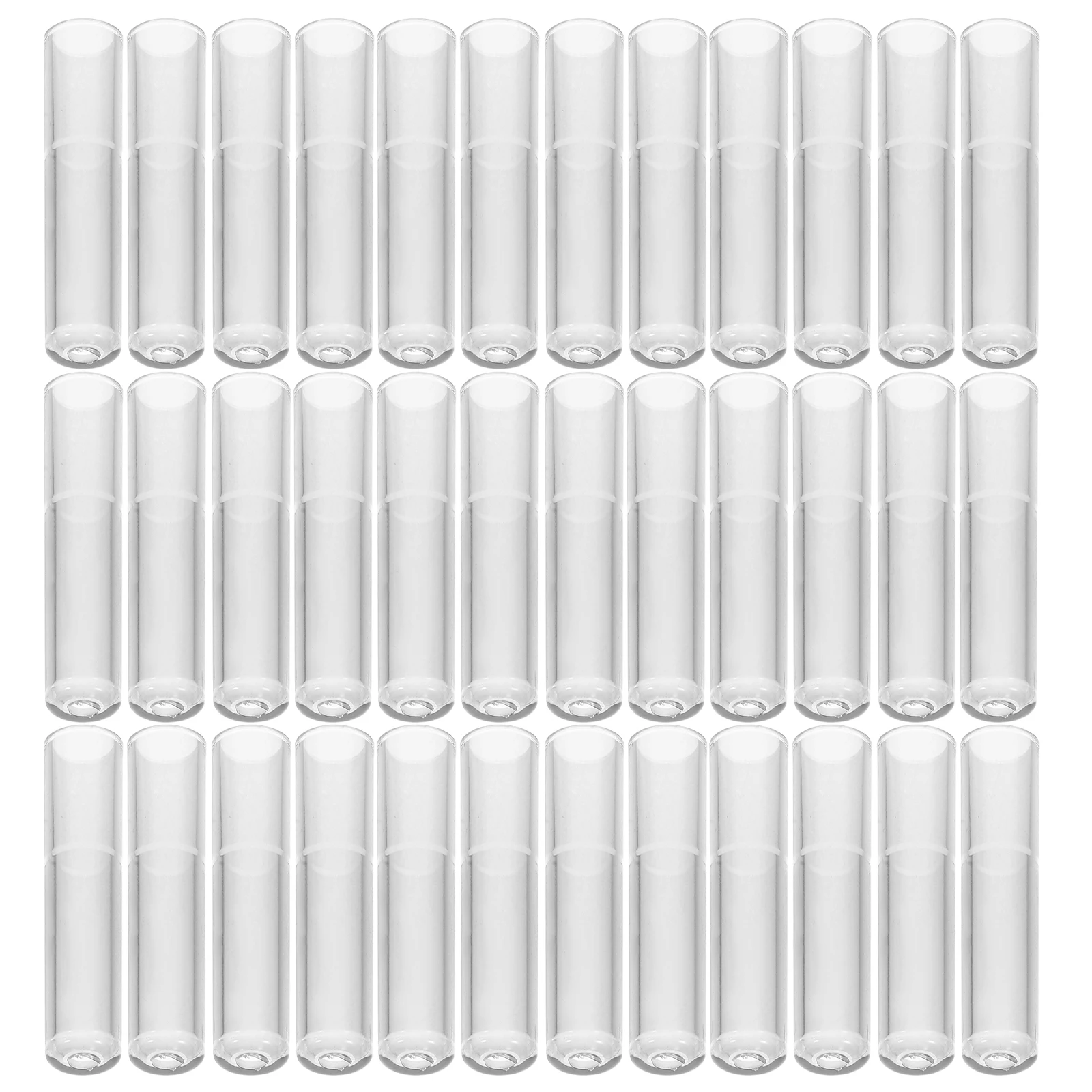 

50Pcs Clear Pencil Caps Pencil Tip Protectors Plastic Extenders for Students Kids School Home Office Pen Tip Cover