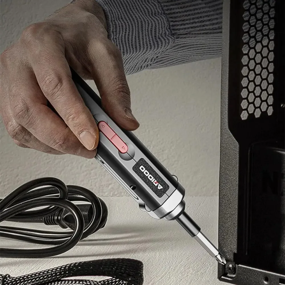 مجموعة مفكات براغي كهربائية لاسلكية مطورة، مجموعة أدوات منزلية متعددة الوظائف، محرك مثقاب كهربائي قابل لإعادة الشحن مع ضوء LED