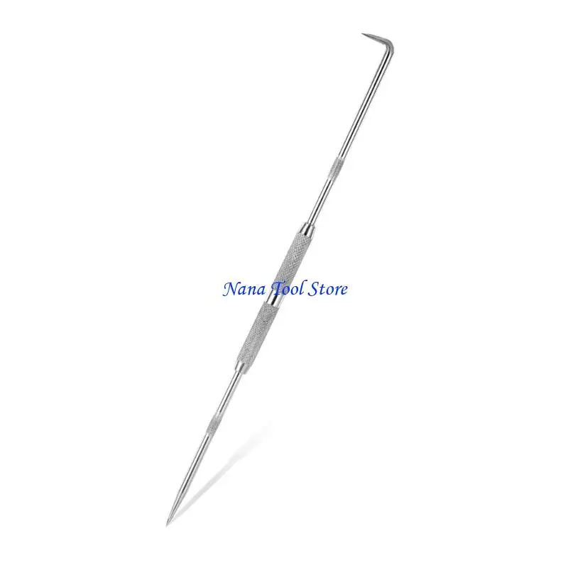 31GJ Double Pointed Stainless Steel Scriber Engraving Tool For Welding Marking On Plastic Glass Ceramics Hardened Metals