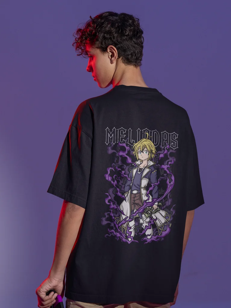 Meliodas / Seven Deadly Sins / Unisex Oversize T-shirt.