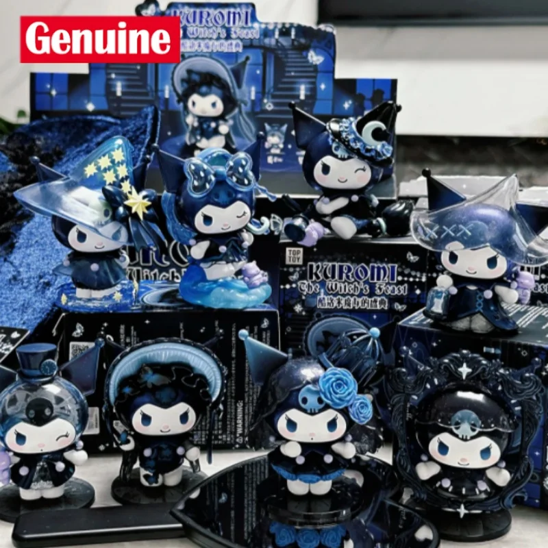 Genuine Sanrio Kuromi The Witch'S Feast Series Blind Box Decoration Kawaii Children'S Toys Gift In Stock Cute Gift