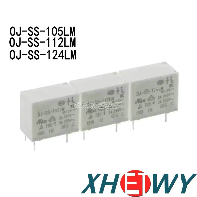 

OJ-SS-105LM OJ-SS-112LM OJ-SS-124LM Original Relay 4-pin 3A OJ-SS