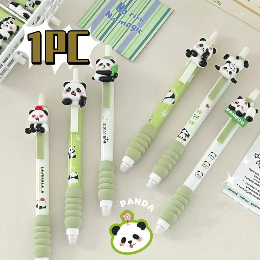 

Panda Decompression Gel Pen with Slow-Rebound Button, Cute Writing Tool for Stress Relief, Kawaii School & Office Supplies 2024