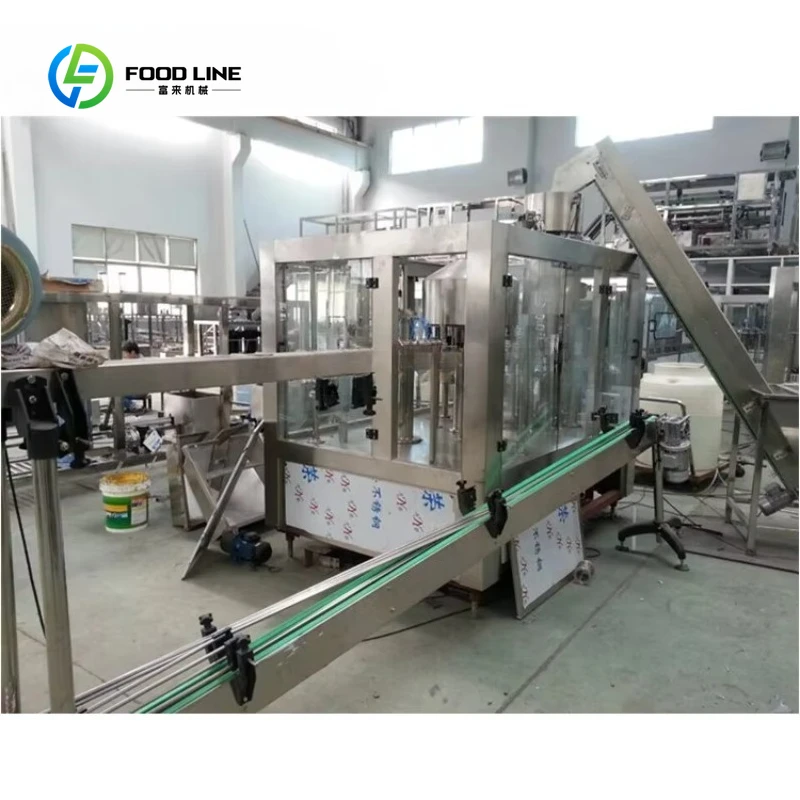 Customized Water Bottle Filling Capping Labeling Machine High-Precision for Mineral Water Production Line Industrial Use