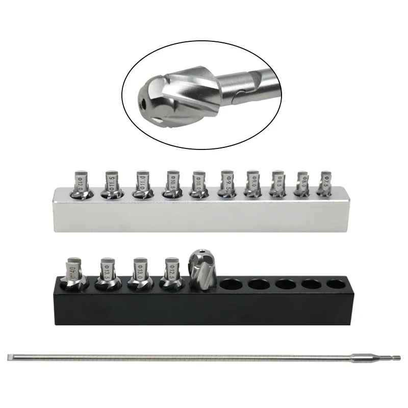 GREATLH Flexible Reamer Instrument Set Flexible Reamer Quick Coupling Flexible Shaft Handle Orthopedic Pet Instrument