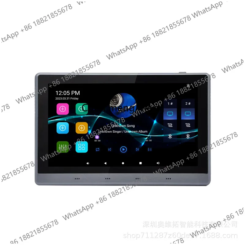 

Новый 7-дюймовый контроллер музыки для дома с Android 11, поддержкой Wi-Fi, Bluetooth, USB и полноэкранным режимом для онлайн-музыки.