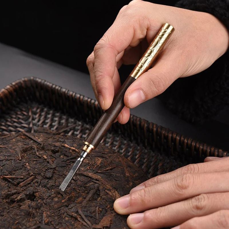 【F】Professional Tea Knife Needle Pick Puer Tea Tools Cone Needle Tea Brick Tool