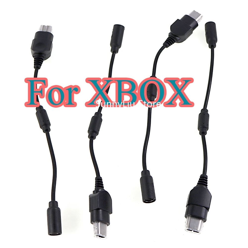 

50pcs Breakaway Extension Cable Handle Adapter Cable For Classic Original Xbox Controller Gaming Lines Adapter WIres Black