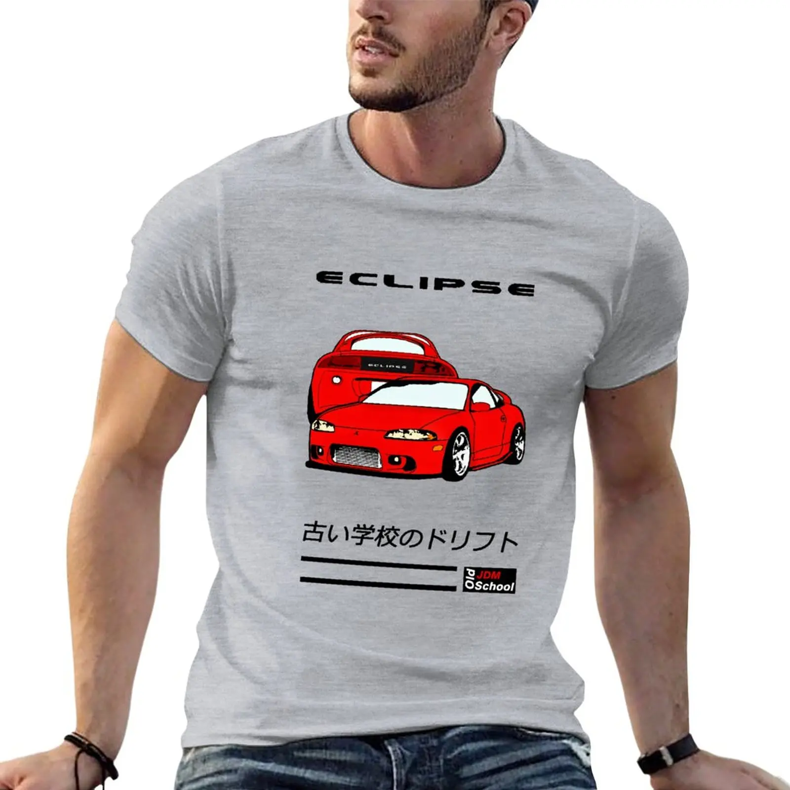

JDM Eclipse Red T-Shirt funny t shirt plus size t shirts sports fan t-shirts mens t shirt graphic
