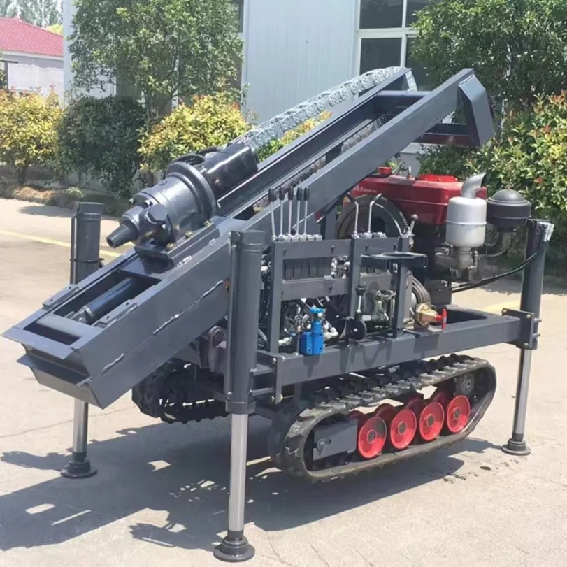 Kaishan mini 40m mining borehole DTH drill rig 50-250mm quarry drilling machine price of drill machine