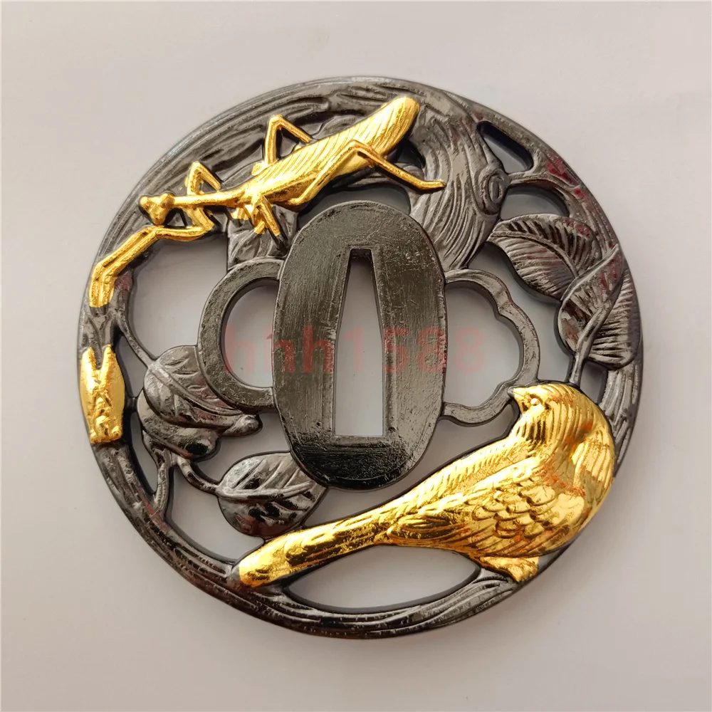 Very Beautiful Alloy Tsuba Guard Handguard For Real Japanese Japan Katana Samurai Sword Fittings New Good Nice Cool