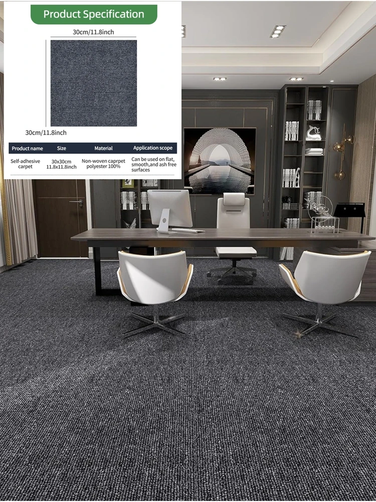 

Grey Self-Adhesive Non Slip Carpet Pad Waterproof Oil Proof Floor Mats for Kitchen Bathroom Outdoor Anti-Skid Rug Home Decor Mat