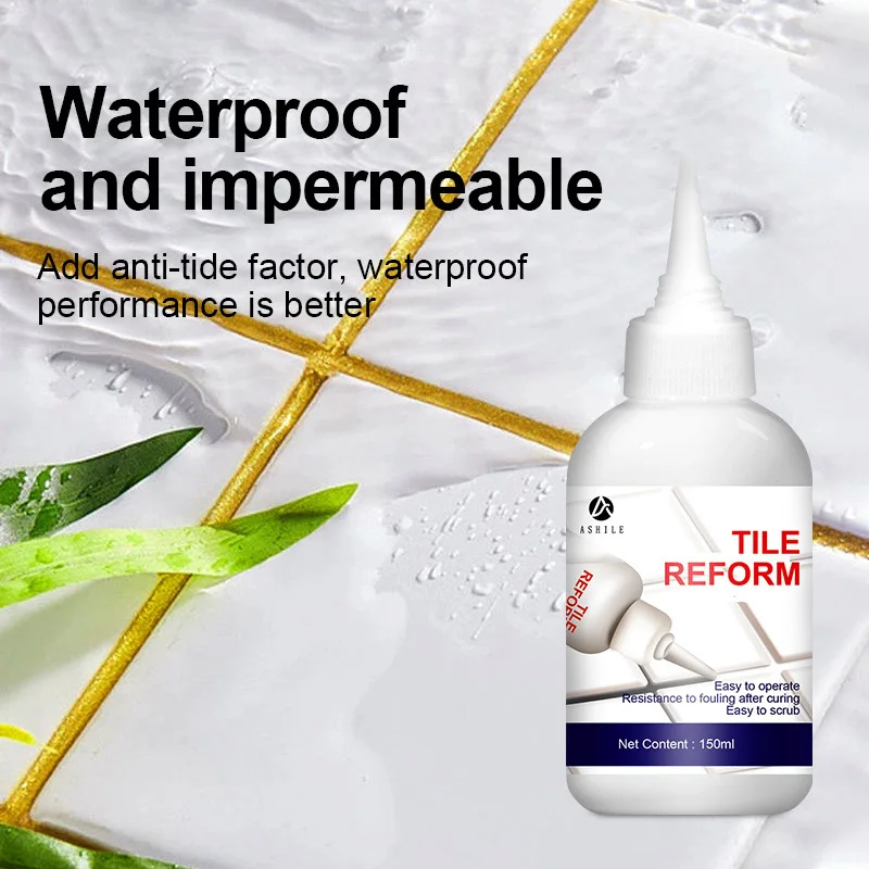 Ceramic Tile Beauty Sealant For Repairing Gaps Sealant For Bathroom Kitchen Waterproof And Mildew Resistant White Sealant