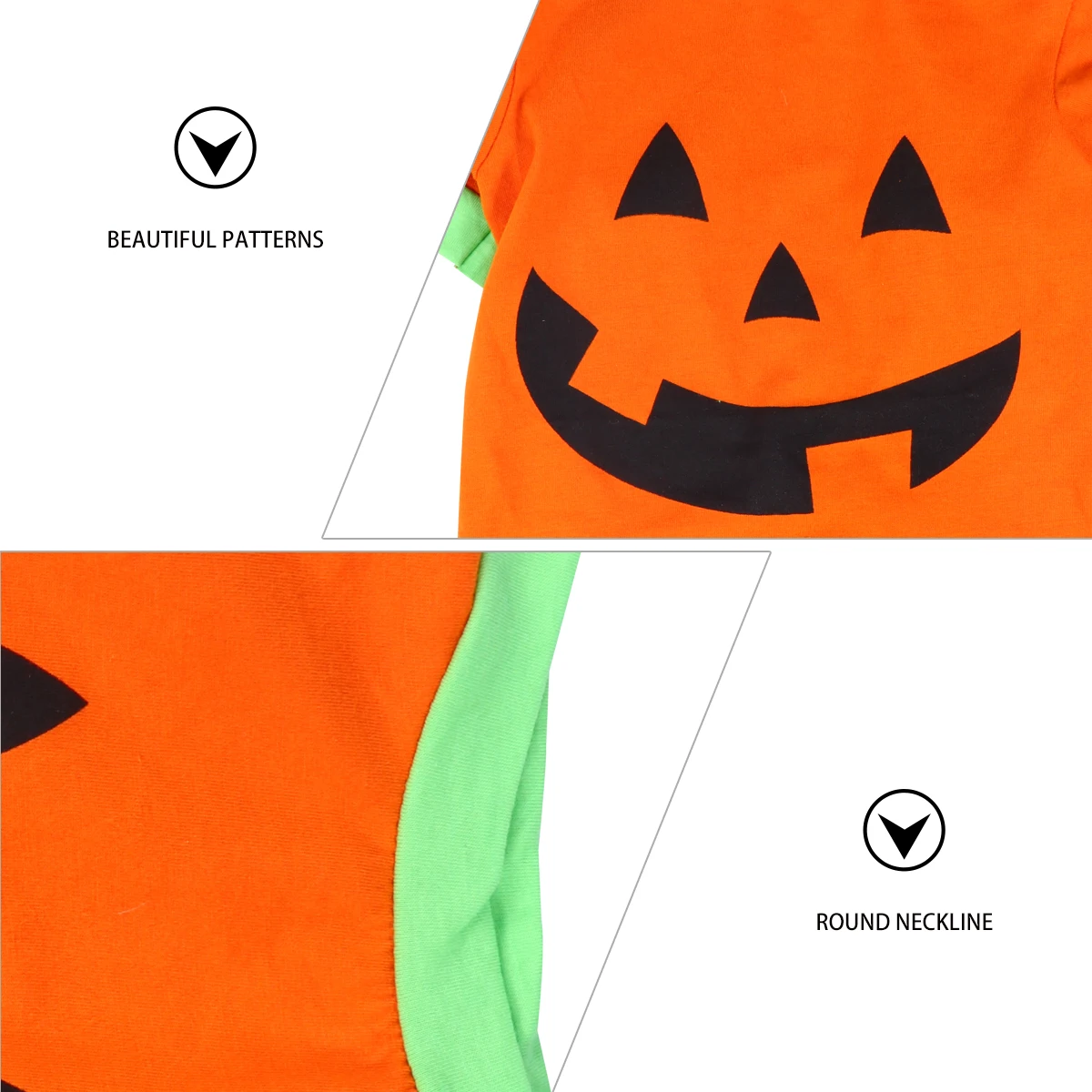 

Clothes for Pets Outfit Halloween Pumpkin Dog Bandana Small Costume Clothing Demon