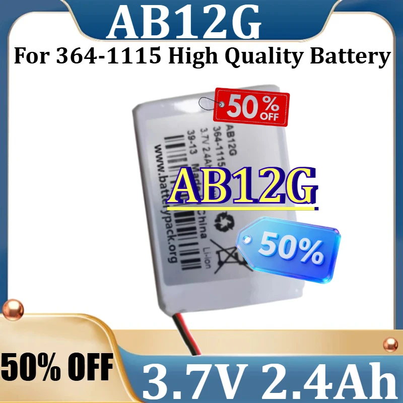 

For 364-1115 High Quality Battery New AB12G 364-1115 3.7V 2.4Ah 8.88Wh Rechargeable Lithium Battery Pack