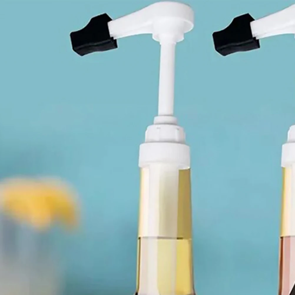 

10pcs Syrup Pump Head Cover Black Silicone Stopper Drip Proof Compatible Soda Syrup Pump Dispenser Coffee Bars Kitchen