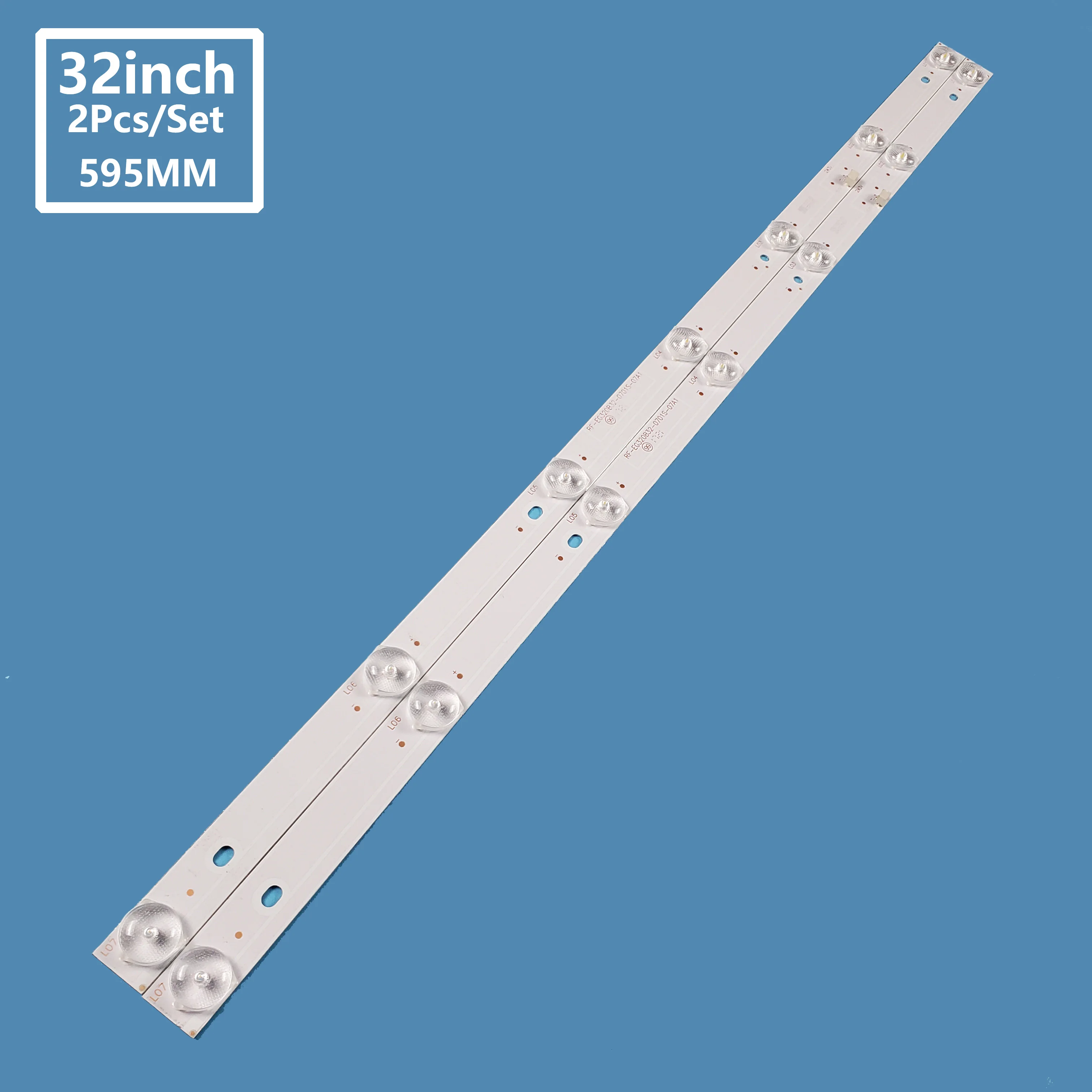 

New 3 PCS/lot 7LED LED backlight strip for 32PHF5061 32PHF3001 32PHF3061 32PHF3021 GC32D07-ZC21FG-15 RF-EG320B32-0701S-07A1