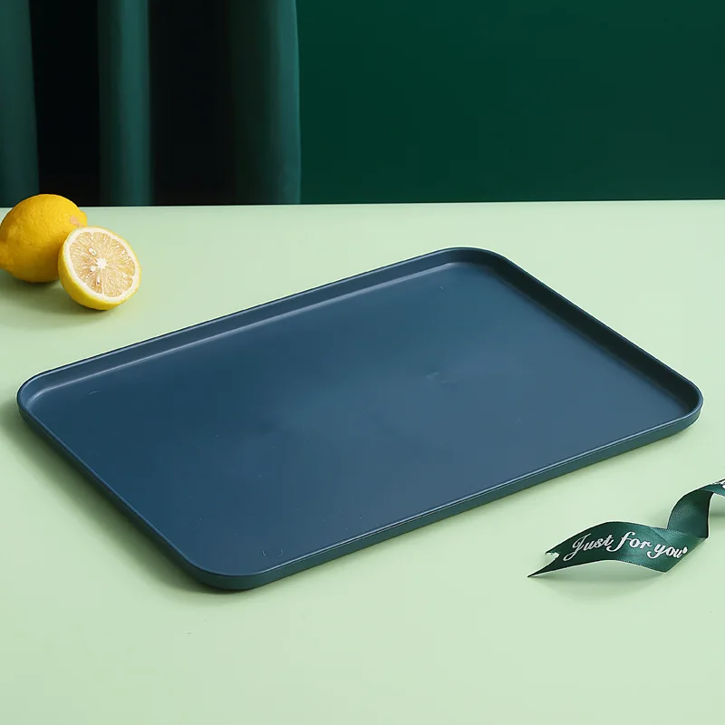 Silicone flat tray 220g square non-slip flexible stand Mobile stand Bathroom soap tray table decoration