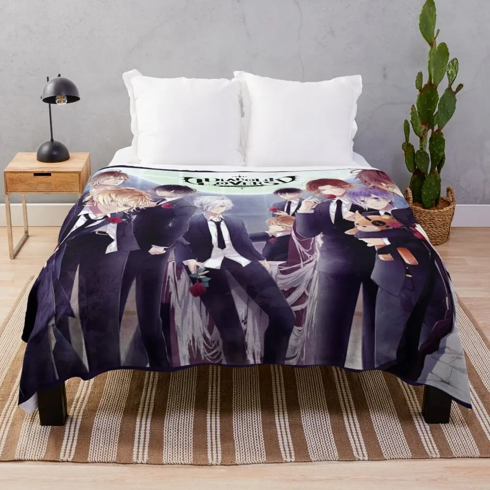 

Diabolik Lovers Full Moon Throw Blanket Stuffeds Thermal Decorative Sofas Soft Big Blankets