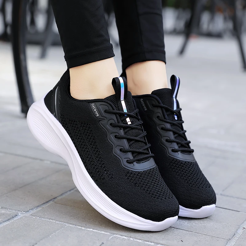 Breathable Women\'s Running Shoes Walking Tennis Sneakers Slip on Comfortable Lightweight Memory Foam Athletic Casual Fitness