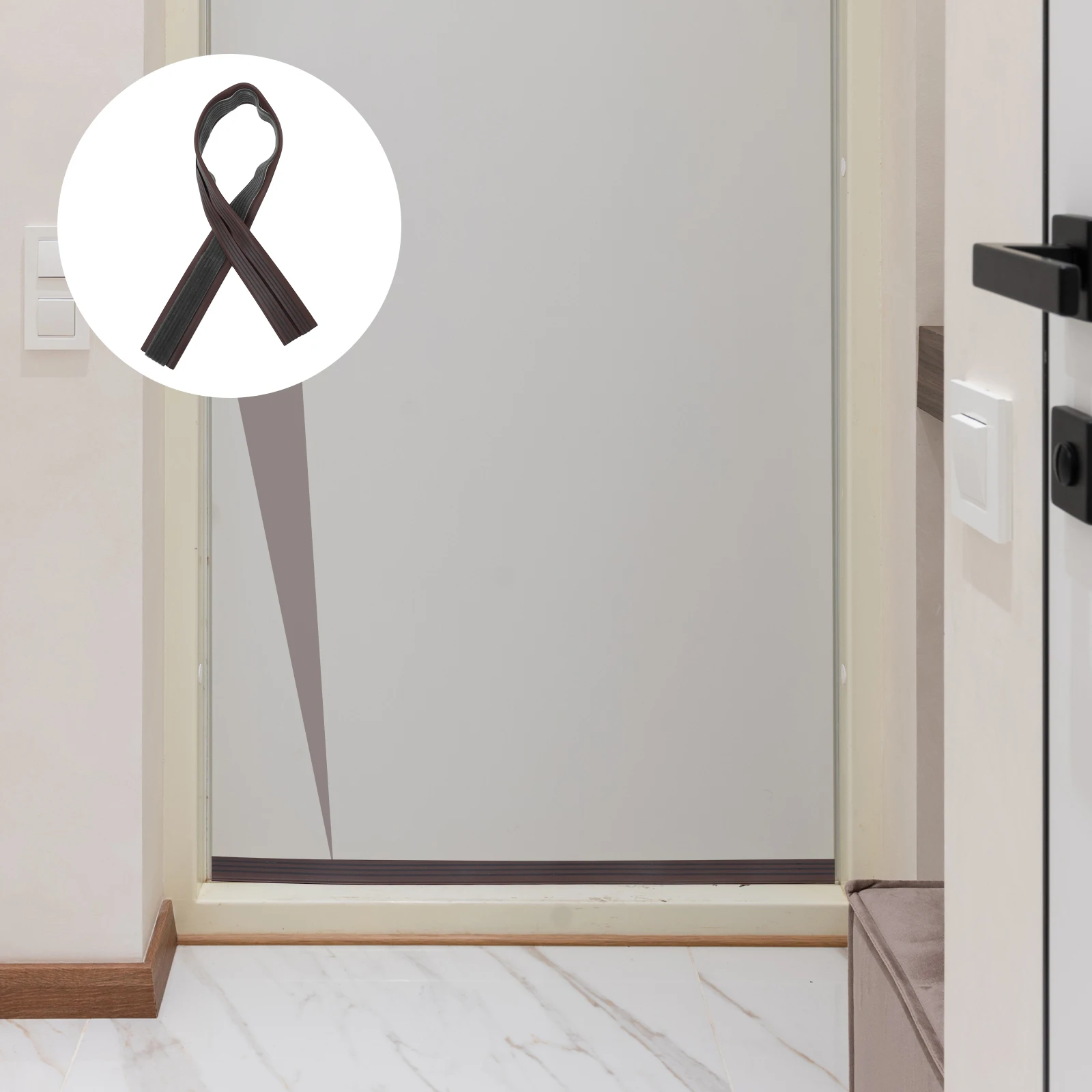 شريط عازل الباب عازل للصوت للحد من الضوضاء يندبروف العزل ختم الشريط للمنزل دخول المرآب باب دش الحمام